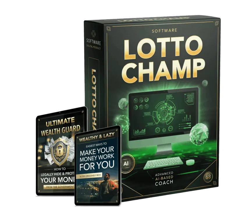 LottoChamp software with free bonuses and discounted price