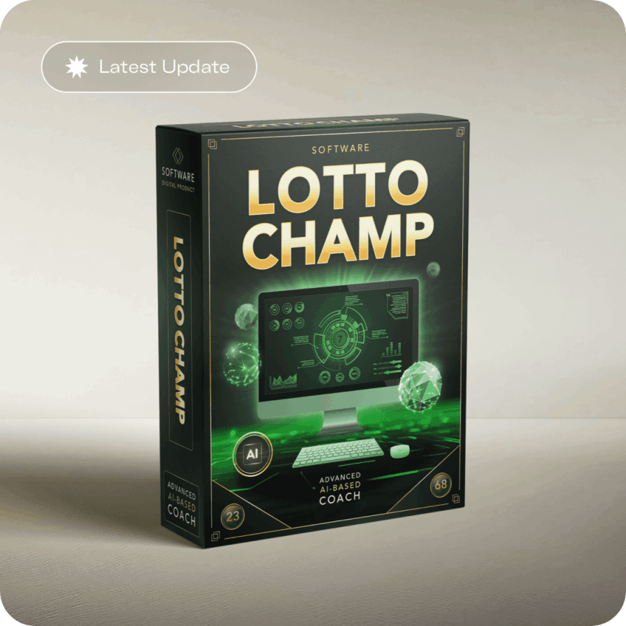 LottoChamp AI lottery software box